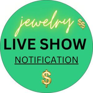 like for notification , stainless steel fashion jewelry live show